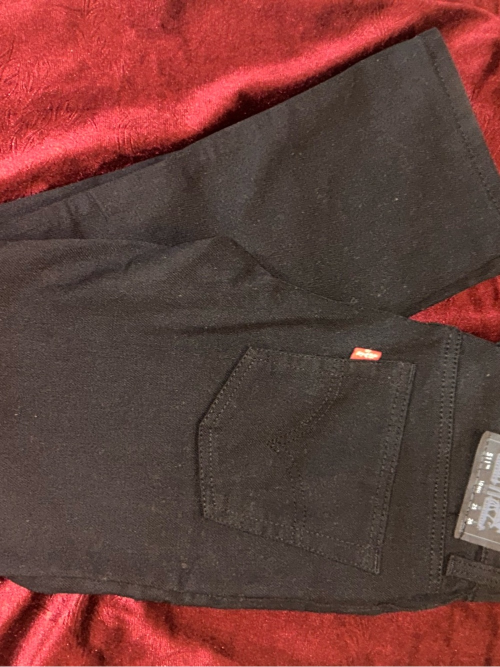 Levi Big Boys black denim Jeans Size 10 Jeans